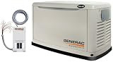 Generac Guardian Series 5503 14,000 Watt Air-Cooled Propane/Natural Gas Powered Home Automatic Standby Generator with Steel Enclosure (CARB Compliant)