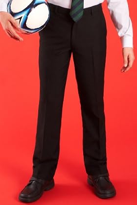 Boys' Flat Front Modern Fit Trousers