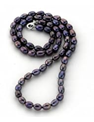 Freshwater Pearl Silver Necklace 18"