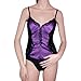 Victoria's Secret Top, Größe 75C, Farbe lila/schwarz