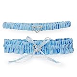 Cathy's Concepts Blue Crush Wedding Garter