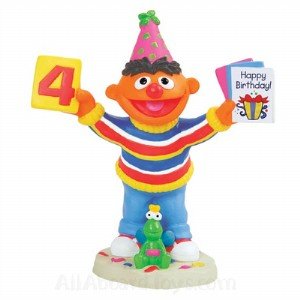 Sesame Street - GUND - Ernie Fourth Birthday Figurine - Buy Sesame Street - GUND - Ernie Fourth Birthday Figurine - Purchase Sesame Street - GUND - Ernie Fourth Birthday Figurine (Gund, Toys & Games,Categories,Party Supplies,Cake Supplies)
