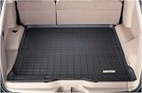 Weathertech Rubber Cargo Liners - Black, 2008 - 2008 Toyota Highlander Behind 2nd seat (Fit Notes: None)