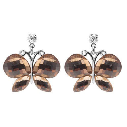 Schmuck-art Damen-Ohrstecker Lauricia Sm.Topaz 27496 Preisvergleich