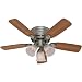 Hunter 23857 42-Inch Low-Profile Plus with Light Kit
