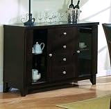 The Daisy Collection Solid Wood Formal Dining Room Server