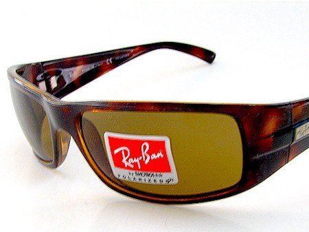 Click here to buy Authentic Ray Ban 4057 Sunglasses Sun Glasses BROWN POLARIZED Lens TORTOISE Frame.