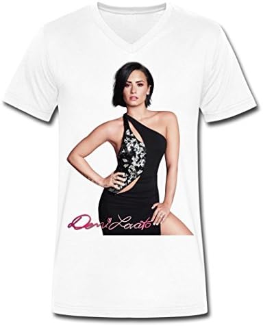 SR BIG boy's Demi Lovato poster 2016 men's t shirt White XXL