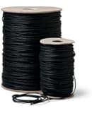 600' Black Unglazed 1/8" Tie Line
