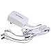 Lemax Power Adaptor, 4.5V, White, 3-Output, Changeable Plug: UL/CUL #94565