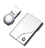 Special Golfing Gift Set (Sent Same Day). Consists of Golf Design Business Card Case and Golf Design Money Clip. Free Gift Card/Message Service. P&P Only £2. **FREE GIFT WRAP**