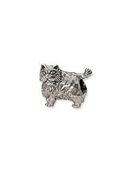 Reflections(tm) Sterling Silver Persian Cat Bead / Charm