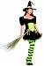 Plus Size Emerald Witch Costume