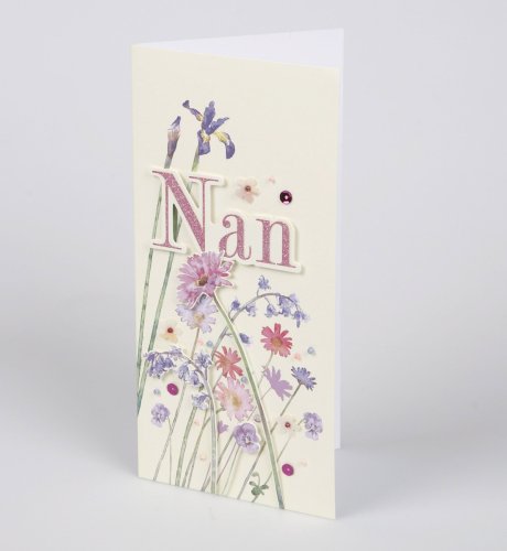 Lily's Garden Nan Card