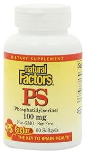Natural Factors Phosphatidylserine 100mg Softgels, 60-Count