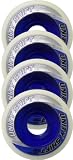 HYPER Inline Skate Wheels 72mm 76a UNITY SHIFT ROLLER HOCKEY x4 Blue