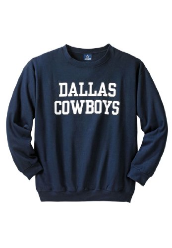 KingSize Big & Tall NFL Dallas Cowboys Coaches Pullover Sweatshirt, Navy Big-6XL