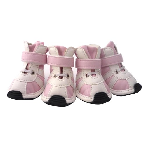 LOVEPET Adorable Dog Sneaker, Dog Shoes, Durable Boot For Dog, Pink S / M / L, Dogs Costume M