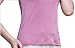 METWAY Women's Short-Sleeve New Mulberry Silk V-Neck T-Shirt