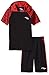 CB Sports Little and Big Boys' 2 Piece Performance Athletic T-Shirt and Short Set