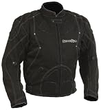 Motorrad Jacke Motorradjacke Jacke Schwarz Gr. L