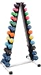 Neoprene Dumbbell Set- 12 Pairs w/ Rack