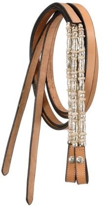 Royal King Ferrules/Rawhide Show Reins