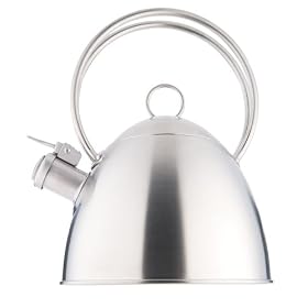 Copco Sheffield 2.0 Quart Teakettle, Brushed Stainless Steel