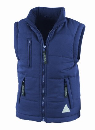 Result Kids Pineto Hooded Bodywarmer Navy 9-10 41 0wdOpSNL
