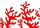 Wallmonkeys Peel and Stick Wall Decals - Corals - Removable Graphic
