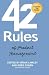 42 rules of product management