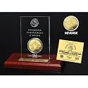NCAA  2011 Rose Bowl Commemorative 24KT Gold Coin Etched Acrylic