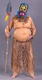 Adult Big Kahuna Hawaiian Costume-One size fits most adults