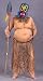 Adult Big Kahuna Hawaiian Costume-One size fits most adults
