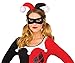 Rubie's Women's DC Comics Harley Quinn Eye Mask and Headpiece