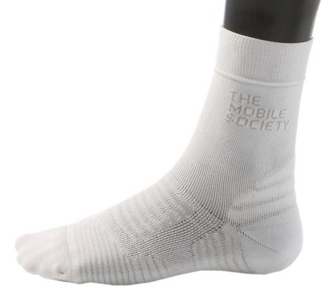 The Mobile Society Damen Funktionssocken Cotton Polypropylen Casual, (weiss 200), 38-40