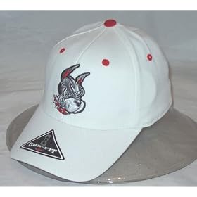 NCAA Boston Terriers S White One Fit Cap- Adult 6 5/8 to 7 1/8