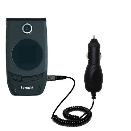 Rapid Car / Auto Charger for the i-Mate SmartFlip - Gomadic Brand w/ TipExchange Technology