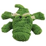 KONG Cozie Ali the Alligator Medium Dog Toy, Green