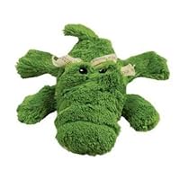 KONG Cozie Ali the Alligator Medium Dog Toy, Green