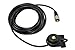 Tram 1246B NMO Black Trunk Lip Mobile Antenna Mount w/ Cable