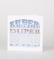 Super Duper Dad Fathers Day Card