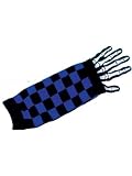 Armstulpe Karo blau