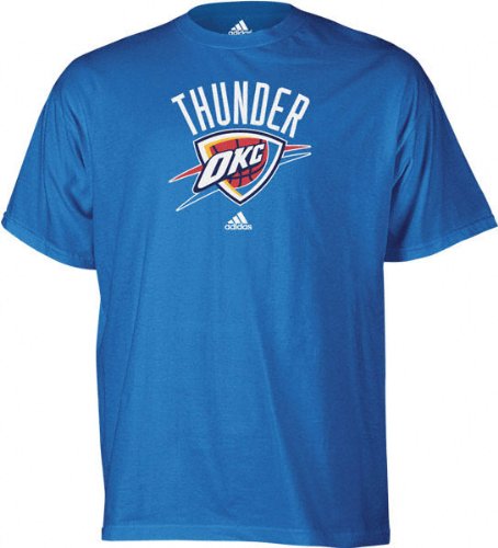 Oklahoma City Thunder adidas Youth Primary Logo Short Sleeve T-Shirt
