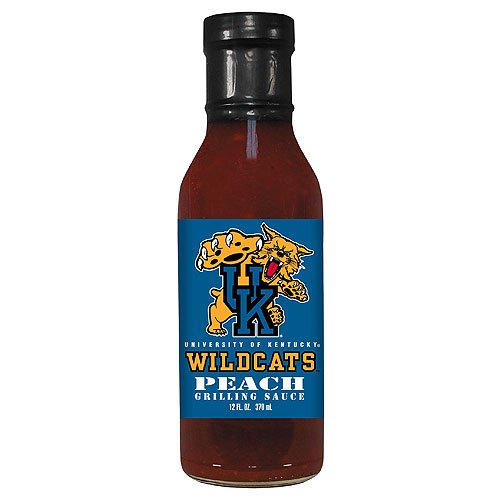 Kentucky Wildcats NCAA Peach Grilling Sauce - 12oz by Hot Sauce Harry