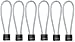 Master Lock Armored Cable Gun Lock, Keyed Alike, 6-Pack #109SIXSPT
