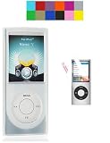 Silicone Skin case for Apple Ipod Nano 5th generation New Apple Ipod Nano 8GB 16GB Silicon Skin + Screen Protector (Clear)