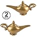 Tigerdoe Genie Lamp - 2 Pack - Magic Lamp - Genie Costume Accessories - Genie Lamp Prop