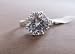 LADIES SIZE 7 Fashion RING Engagement / Cocktail Style Gold Plated w Cubic Zirconia