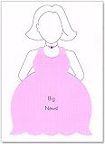 Pregnancy Announcements - Thinking Pink - Set of 10